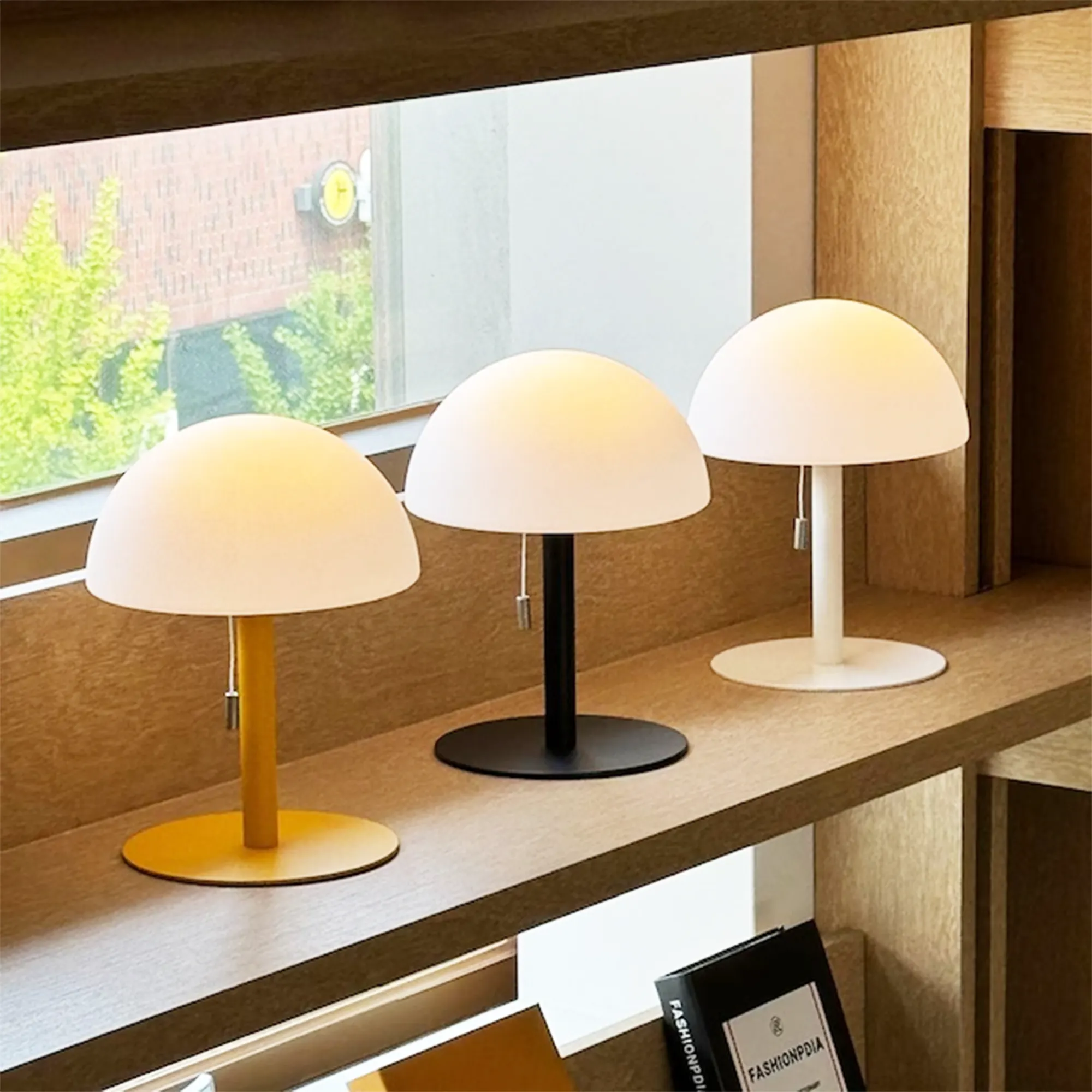 Dome LED Table Lamp - White - 7