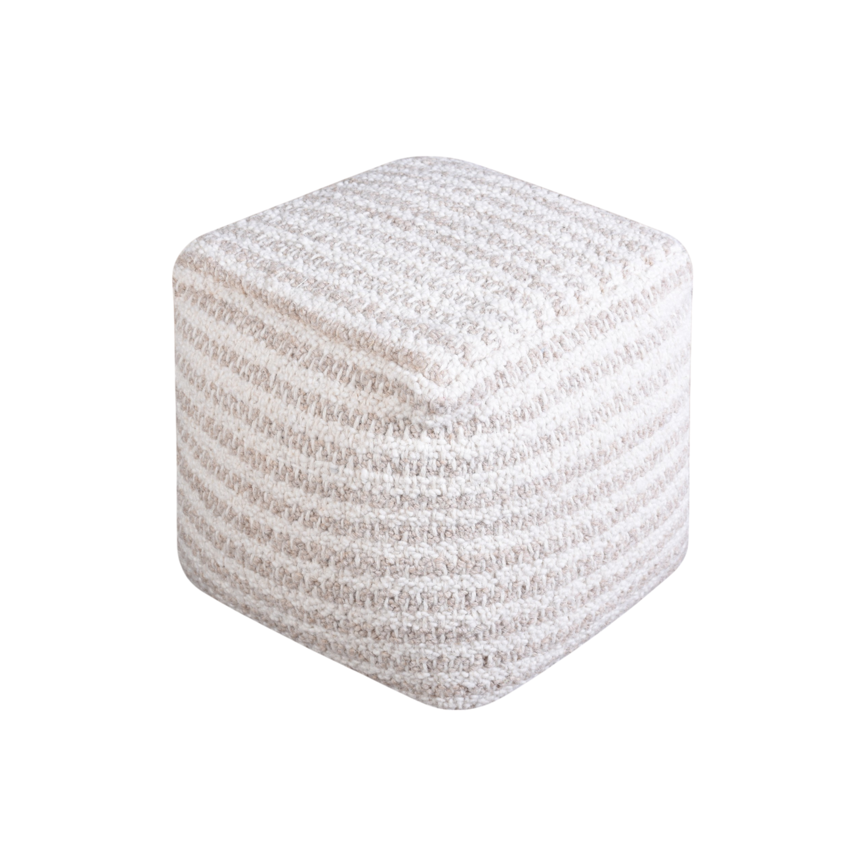 Jigai Wool Pouf
