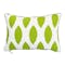 Ikat Rectangle Cushion - Green - 0