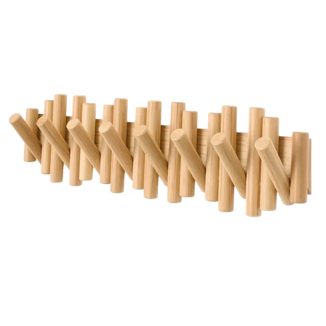 Picket 8 Wall Hook - Natural - 1