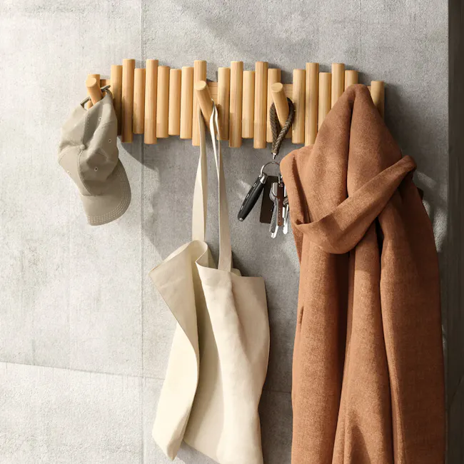 Picket 8 Wall Hook - Natural - 9