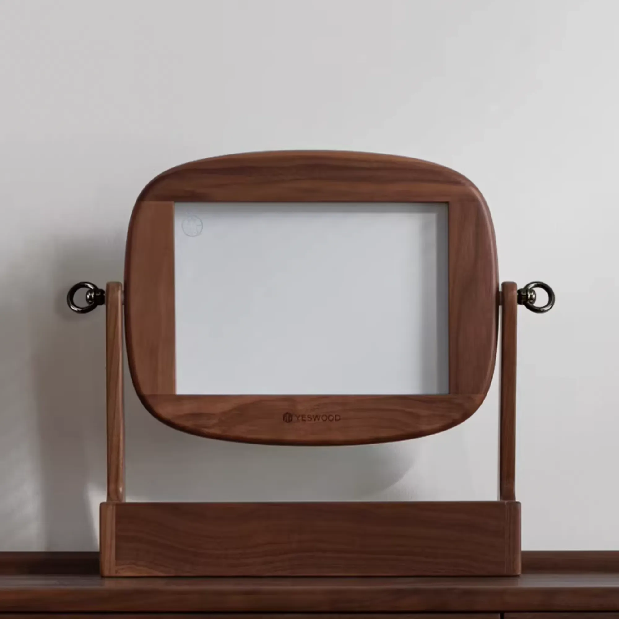 Lisa Vanity Mirror (2 Sizes) - Walnut - 11