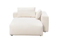 Blanca Right Chaise Sofa Unit (Down Feathers)