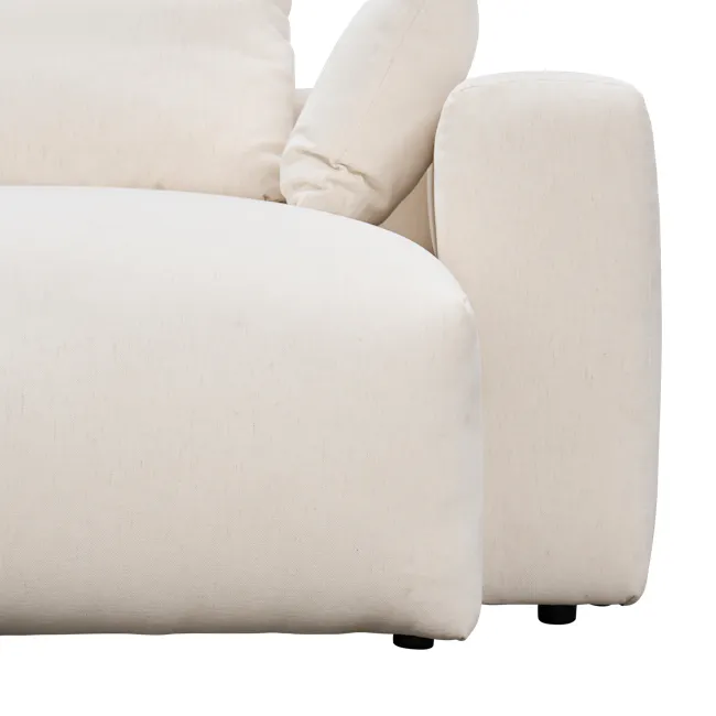 Blanca 3 Seater L-Shaped Sofa (Down Feathers) - 35