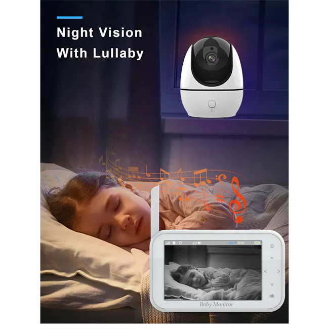Kidvale 4.3'' Baby Monitor - 7