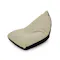 Doodle Triangle Bean Bag - Beige