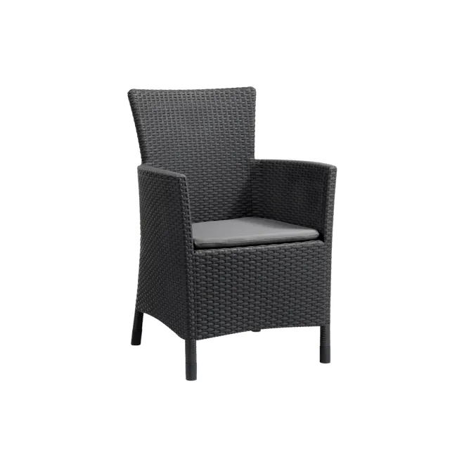 Iowa Outdoor Armchair - Graphite - 1