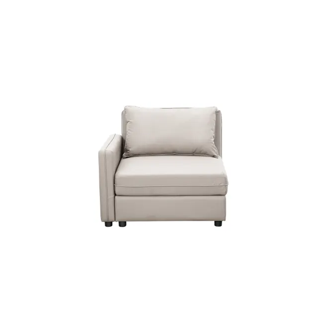 Cameron Large Corner Storage Sofa - Grey (Pet Friendly) - 30 - Luxurious beige sofa, minimalist design, comfortable