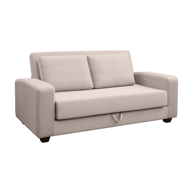 Karl Sofa Bed - Dusty Pink - 3