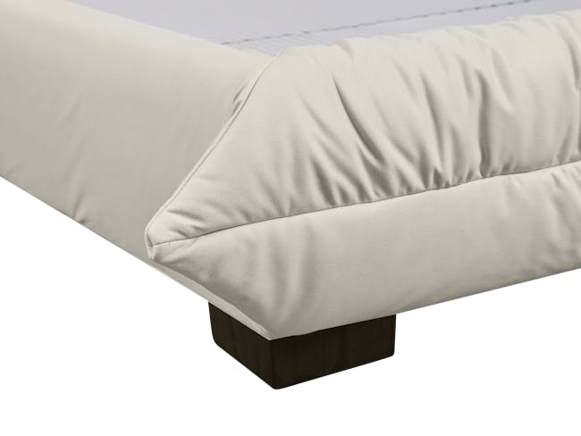 Lucilla Queen Bed - Beige (Anti Scratch Fabric) - 8