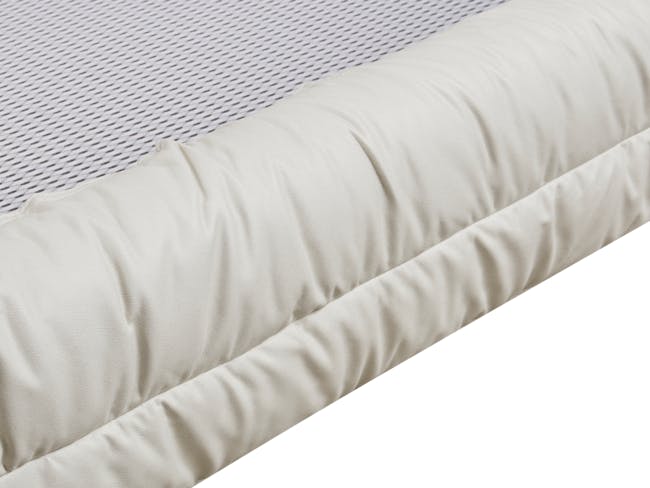 Lucilla Queen Bed - Beige (Anti Scratch Fabric) - 7