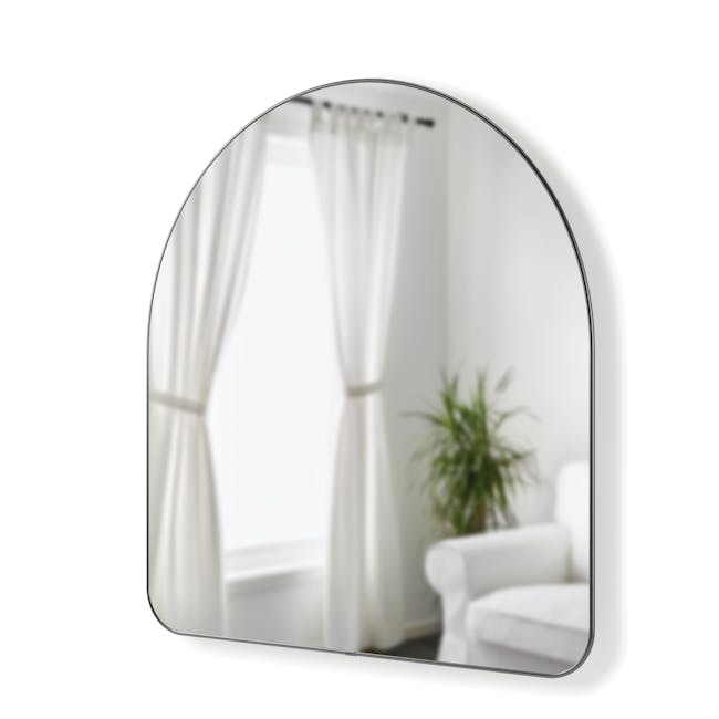 Hubba Arched Mirror 86 x 91 cm - Titanium - 3