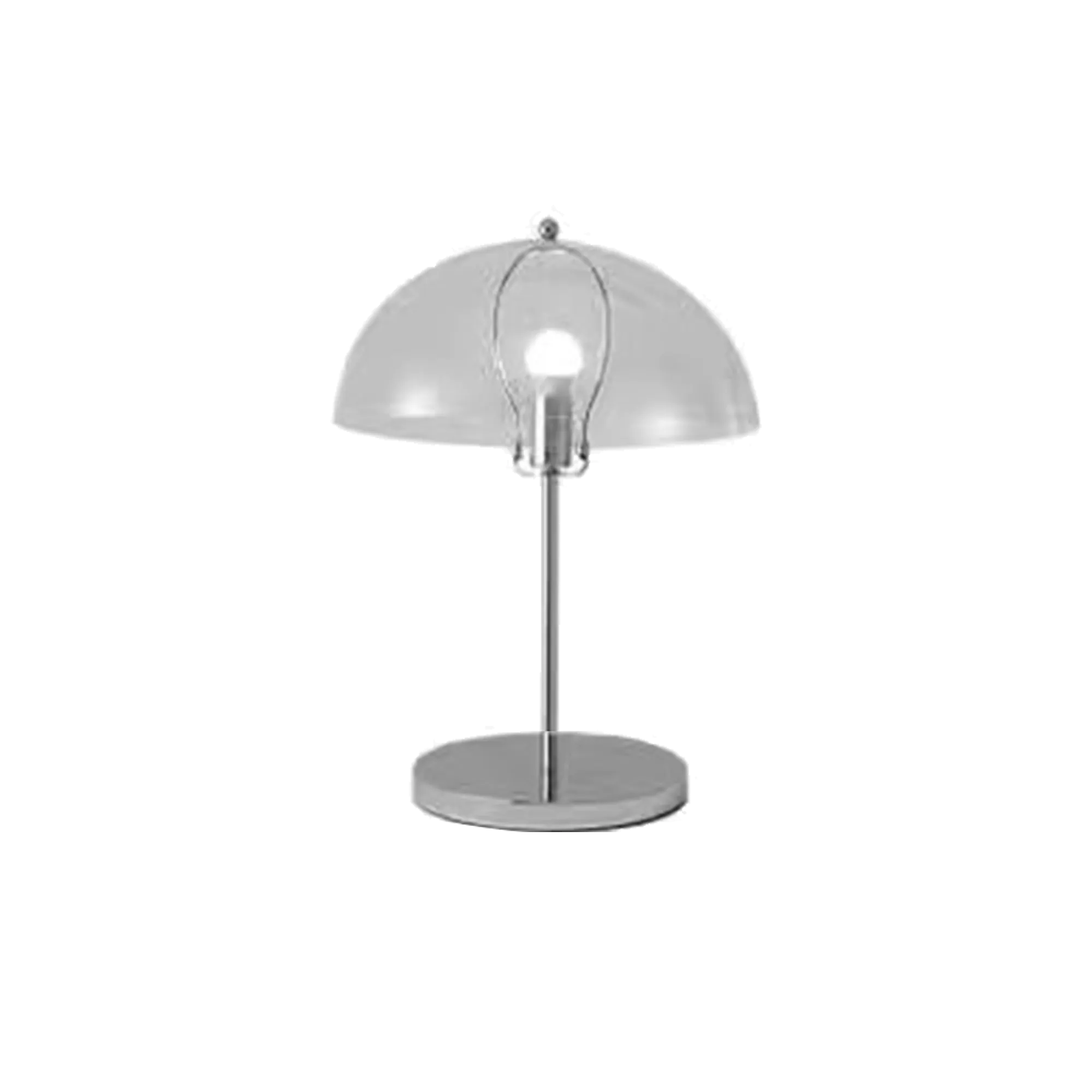 (As-is) Baus Acrylic Table Lamp - Clear