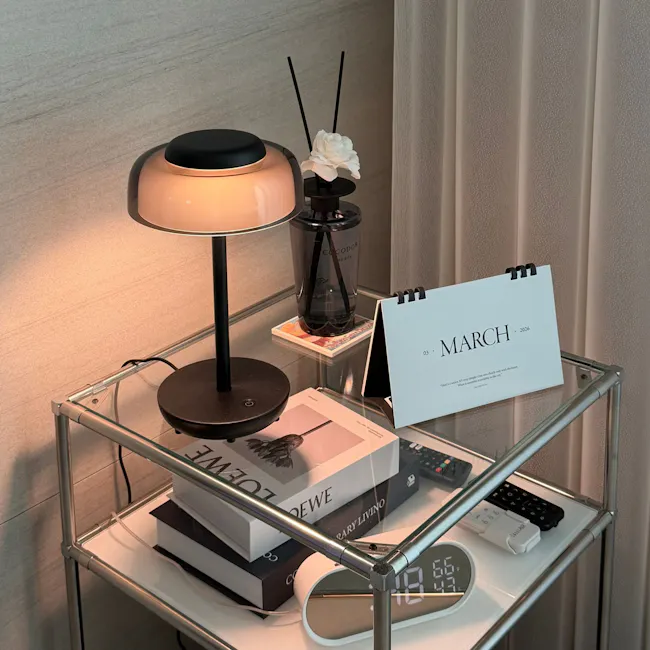 Layer LED Table Lamp - Black - 2
