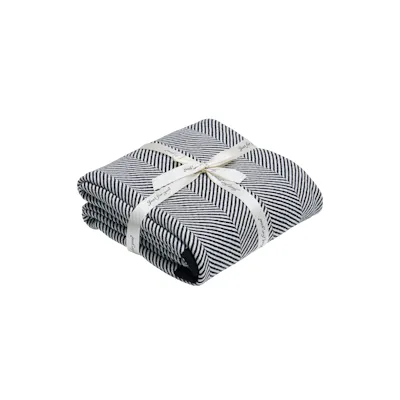 Nisso Throw Blanket - Black