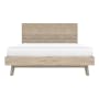 Leland Queen Bed with 2 Leland Twin Drawer Bedside Tables - 2