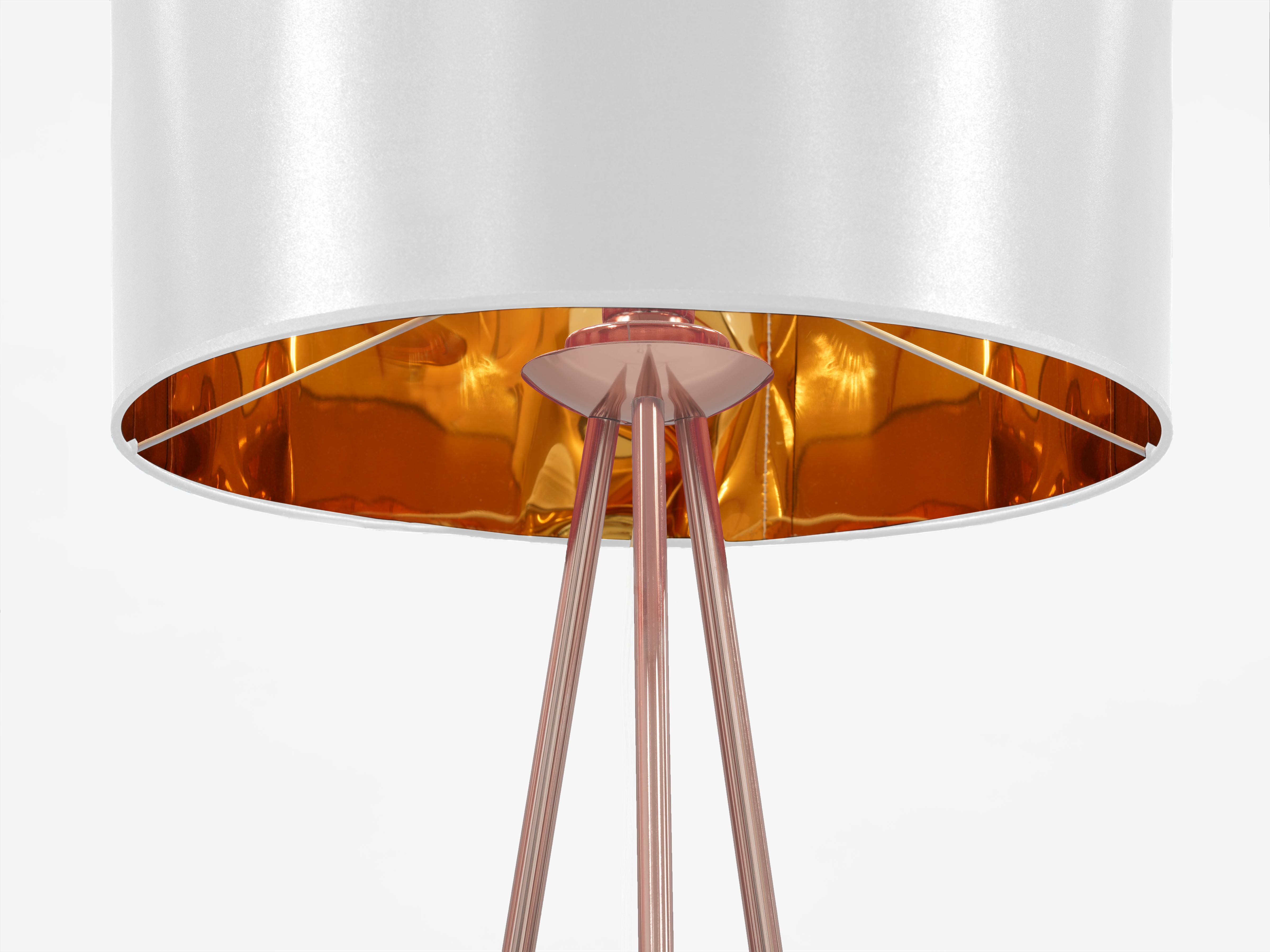 floor lamp copper shade