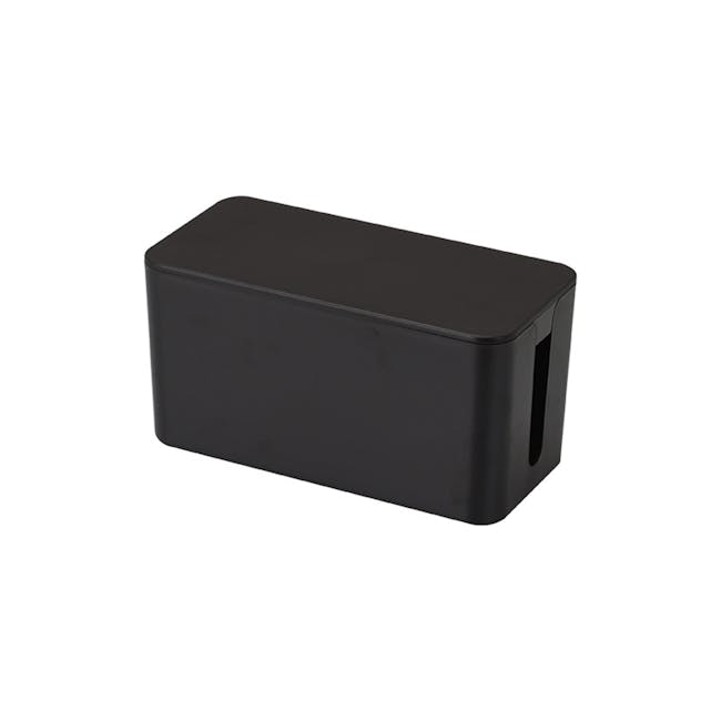 Tatum Cable Box - Black (3 Sizes) - 0