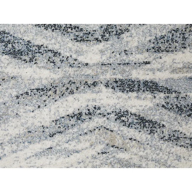 Bohemia Low Pile - Grey Ripple (2 Sizes) - 2 - Granite stone, marble texture, intricate patterns, natural stone look, earthy
