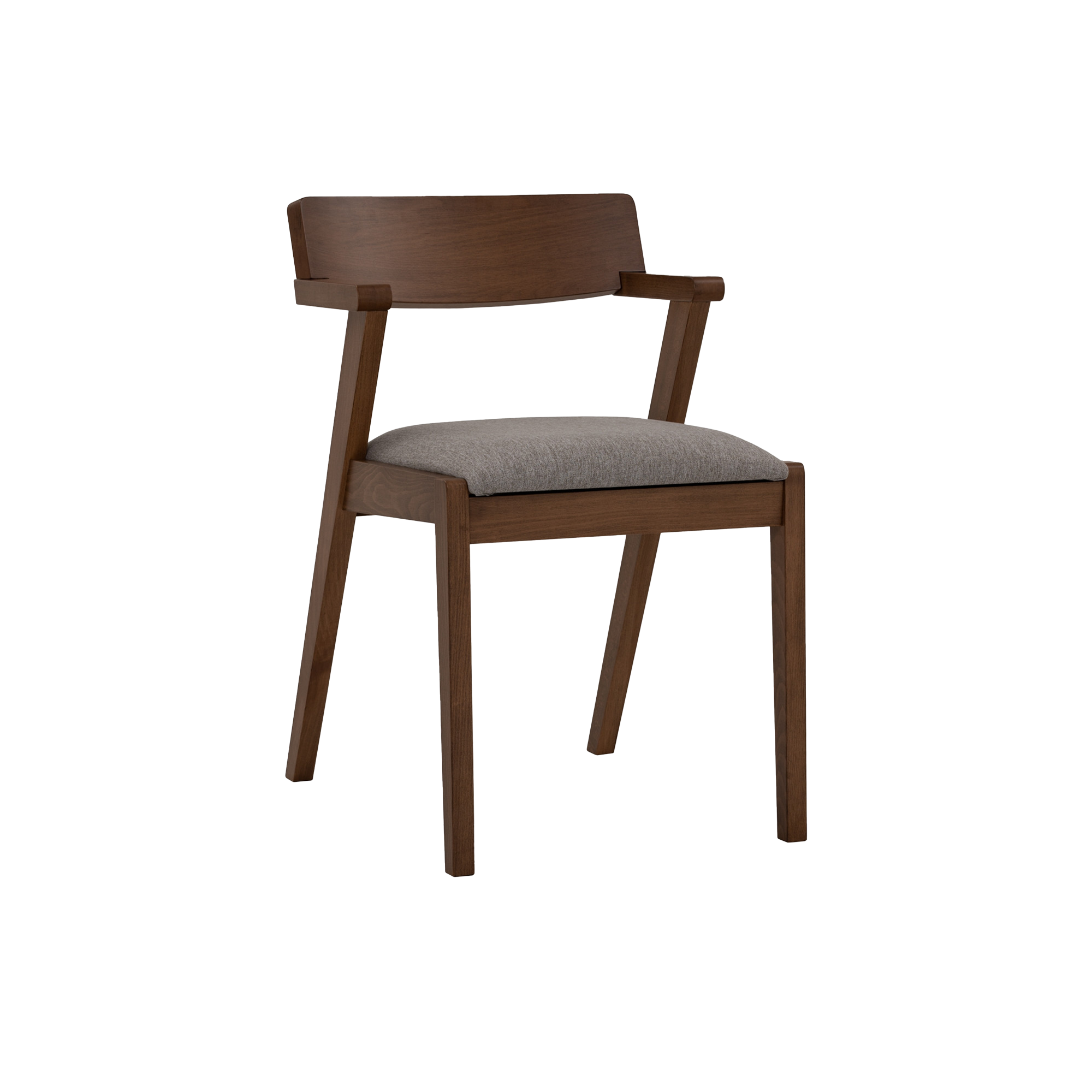 Imogen Dining Chair - Cocoa, Dolphin Grey (Fabric)