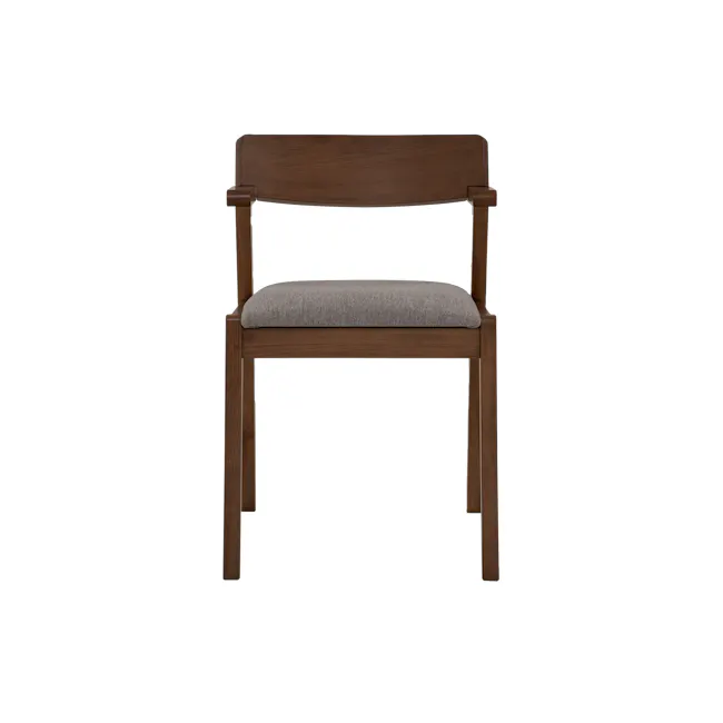 Imogen Dining Chair - Cocoa, Dolphin Grey (Fabric) - 19