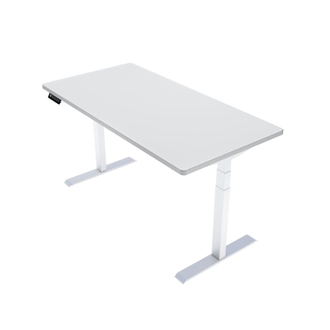 K3 PRO X Adjustable Table - White frame, White MFC (2 Sizes) - 1