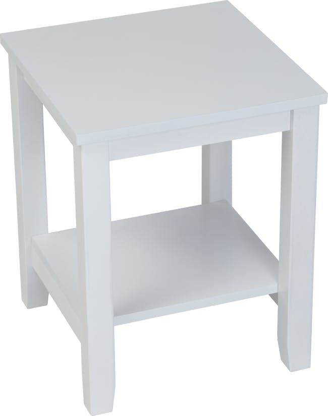 Elina Side Table -  White - 5