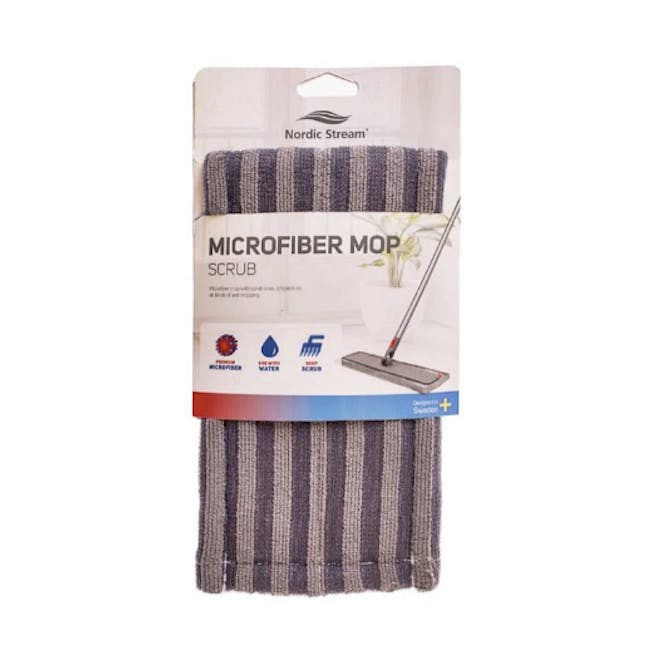 Nordic Stream Microfiber Mop Scrub Pocket Refills - 3