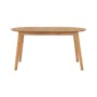 Werner Oval Extendable Dining Table 1.5m-2m - Natural - 3
