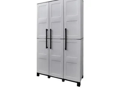 Linea Idea Tall Multipurpose 3-Door Cabinet