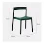 Mobi Stackable Chair - Kelly Green - 7