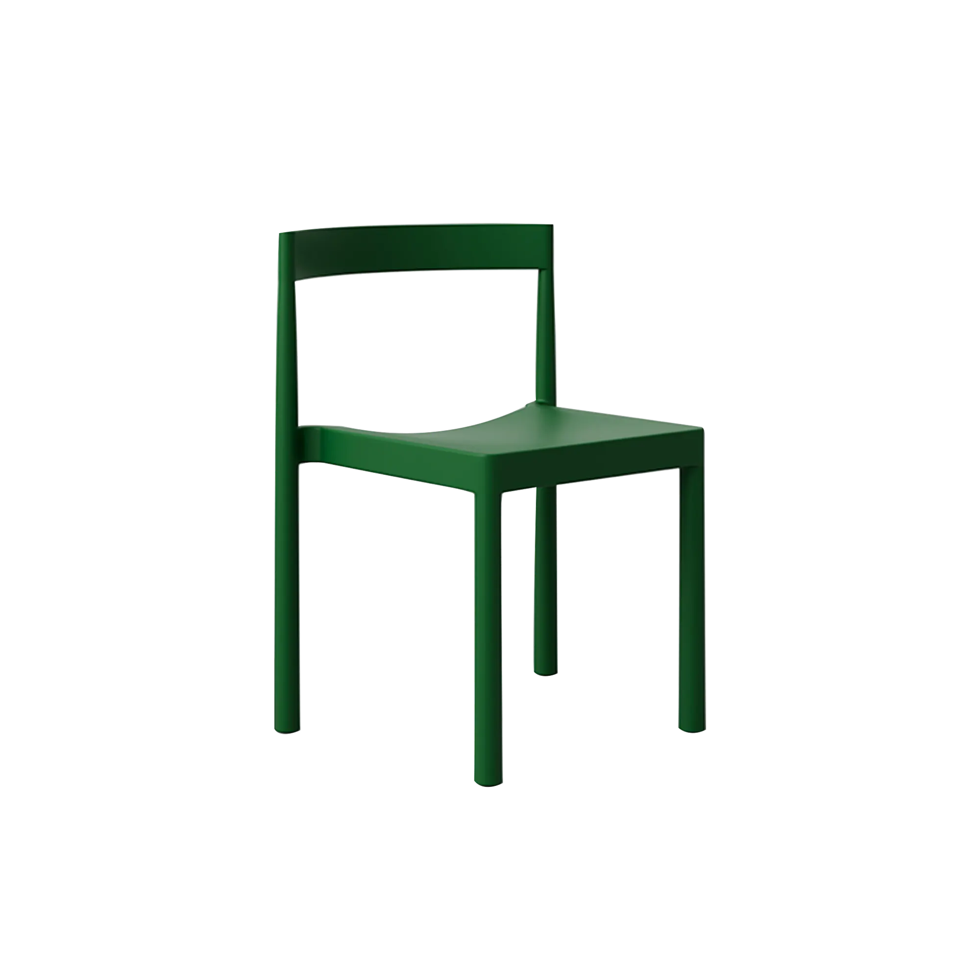 Mobi Stackable Chair - Kelly Green