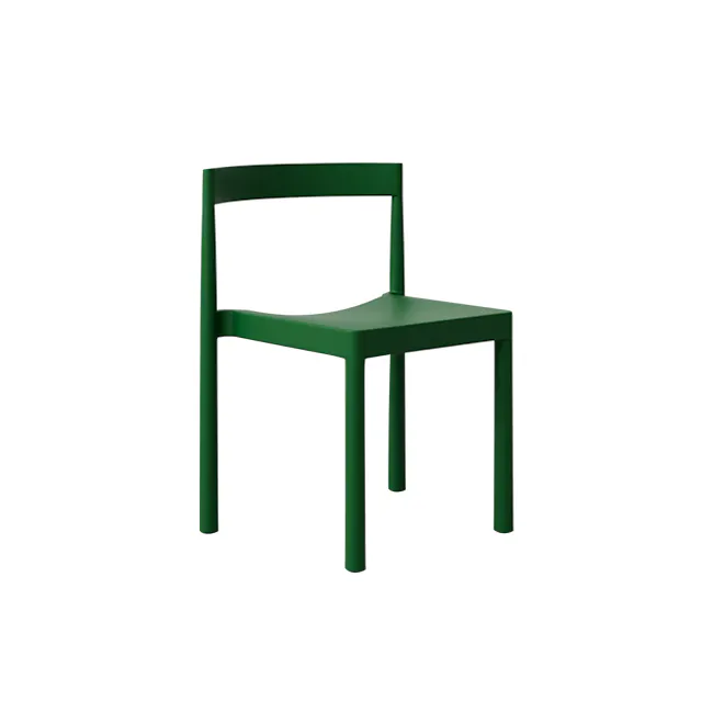 Mobi Stackable Chair - Kelly Green - 1