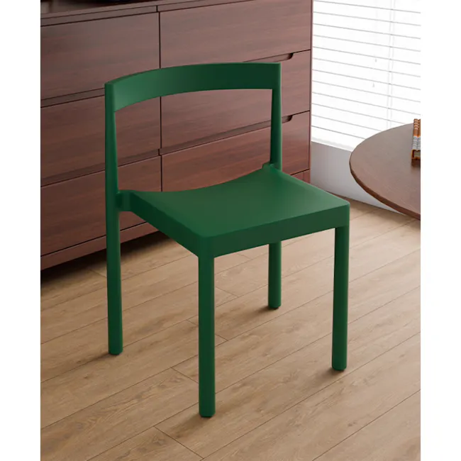 Mobi Stackable Chair - Kelly Green - 9