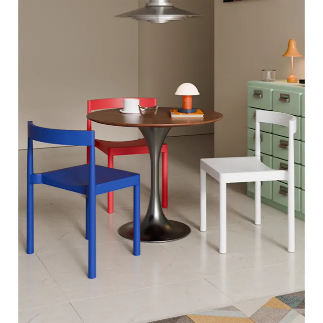 Mobi Stackable Chair - Kelly Green - 3