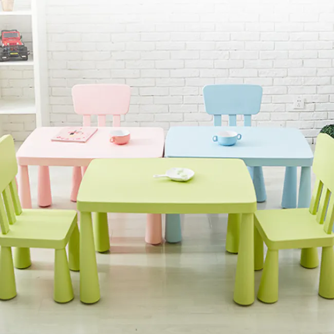 Juno Kids Table - Green - 4