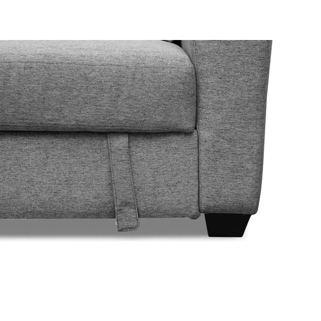 Boston Storage Sofa Bed - Siberian Grey - 11