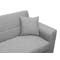 Boston 3 Seater Storage Sofa Bed - Siberian Grey - 8