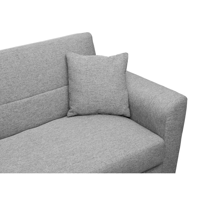Boston 3 Seater Storage Sofa Bed - Siberian Grey - 10