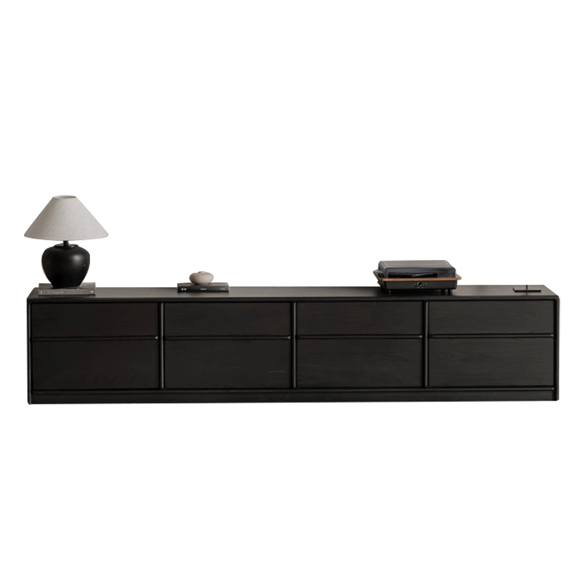 Darco TV Console 2m - Black Ash