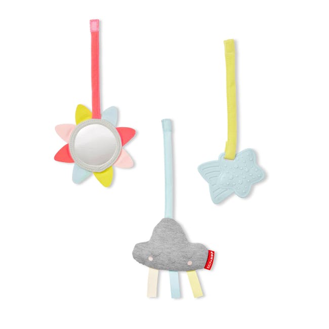 Skip Hop Wooden Activity Gym - Silver Lining Cloud - 6