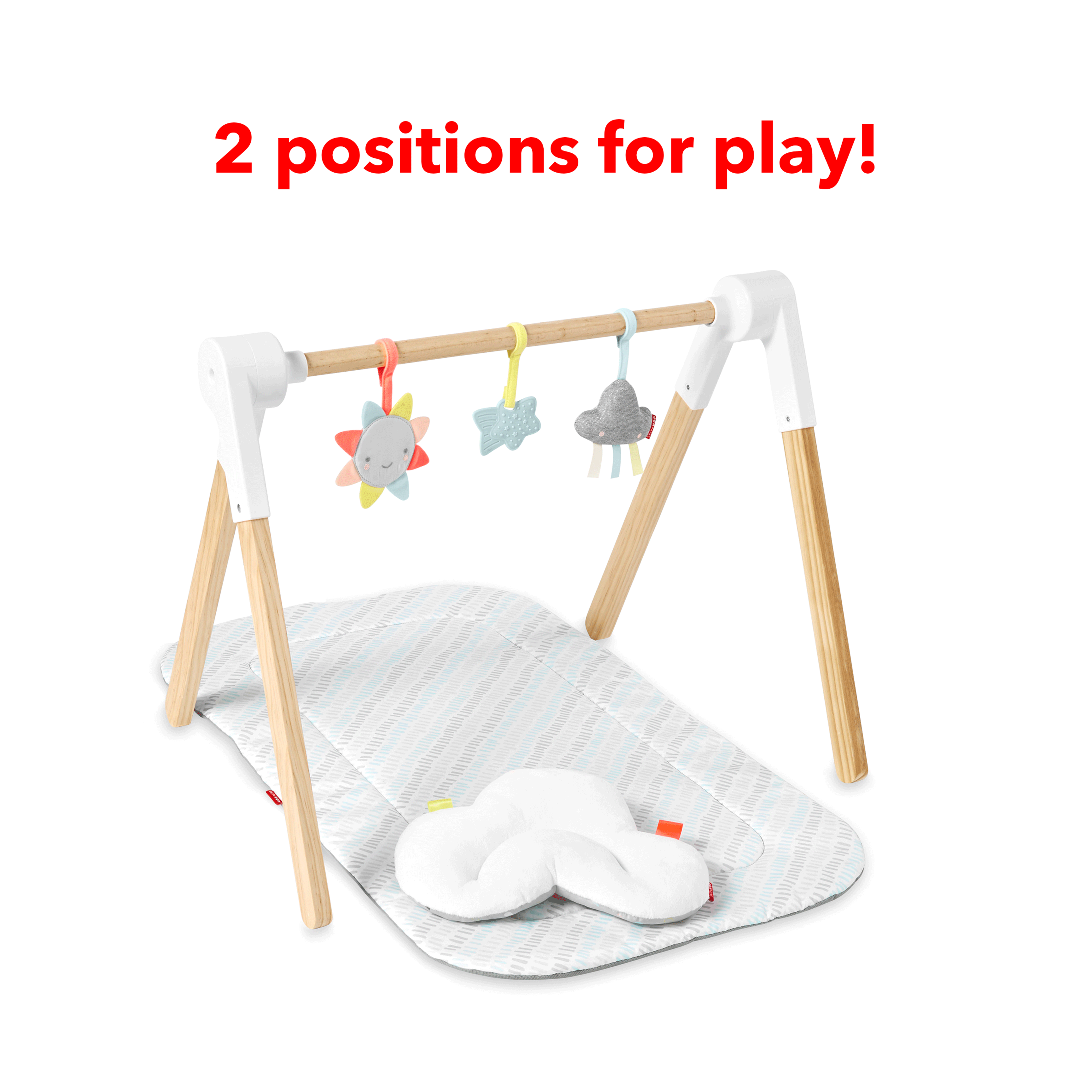 Skip Hop Wooden Activity Gym Silver Lining Cloud, Skip Hop Kids