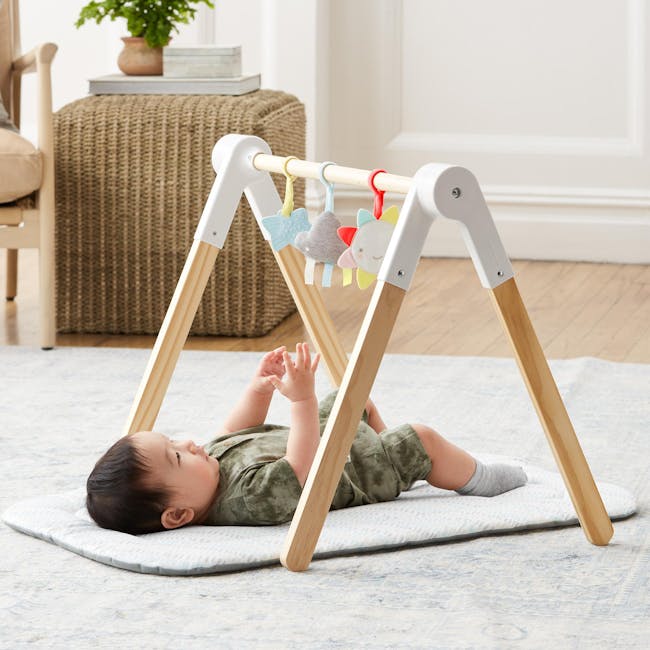 Skip Hop Wooden Activity Gym - Silver Lining Cloud - 1