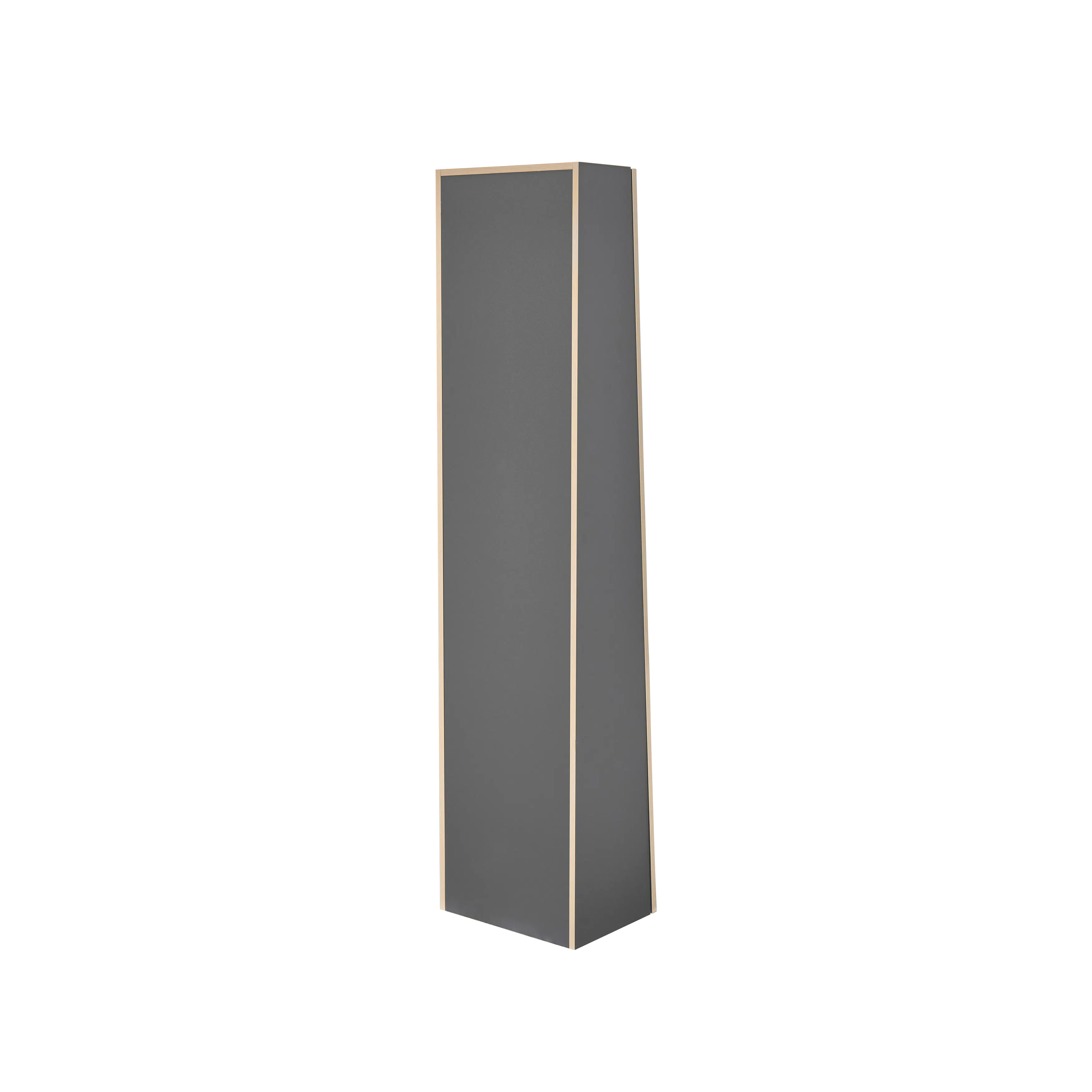 Kira Standing Floor Mirror with Storage (2 Sizes) - Charcoal - 7