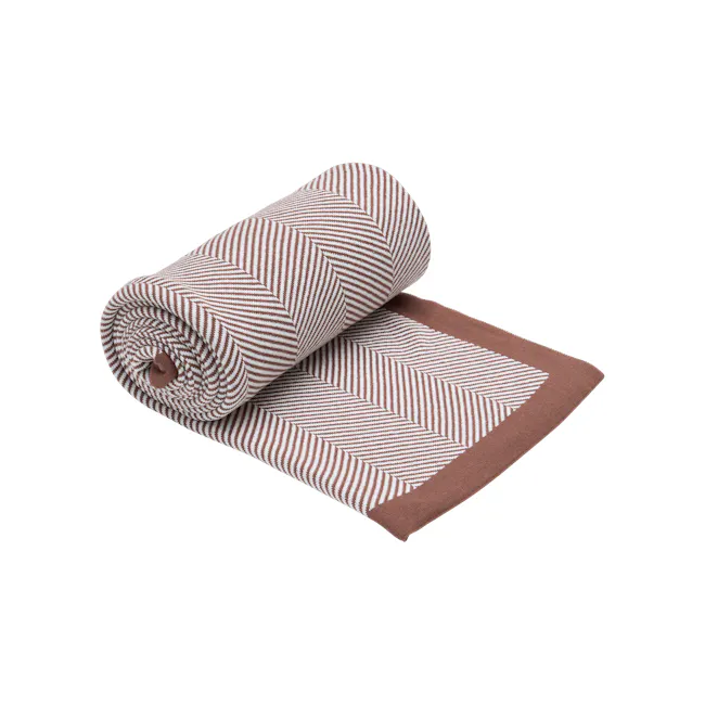 Nisso Throw Blanket - Brown - 2