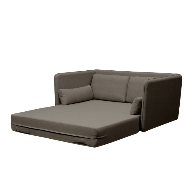 Greta 2 Seater Sofa Bed - Brown - 2