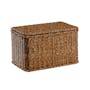 Gabriel Rattan Storage Basket With Lid (3 Sizes) - 0