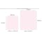 Momsboard Jeje Square Magnetic Writing Board - Pink (2 Sizes) - 3