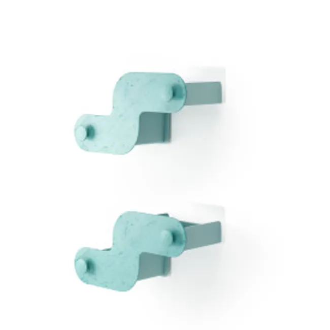 Nami Adhesive Bin Set of 2 - Ocean Blue - 6