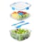 Sistema Salad to Go 1.1L - Blue - 2